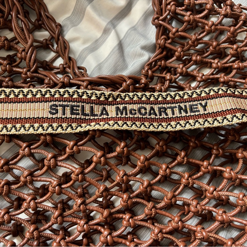 Stella McCartney Brown knotted bag - Picture 3 of 13